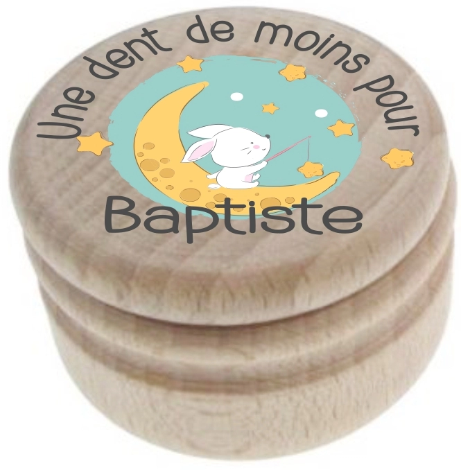 Boite à dents personnalisée